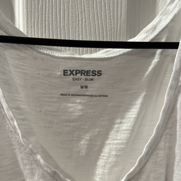 Express White Tank - Picture 2 of 5